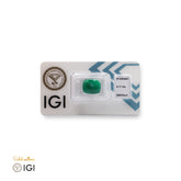 Natural Emerald – Certified by IGI | 3.24 Carats | Report No. 612304836